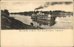 River View Clifton, TN Postcard Postcard Postcard