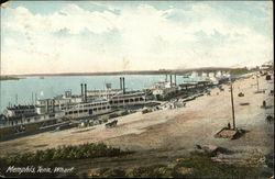 Water View from the Wharf Postcard