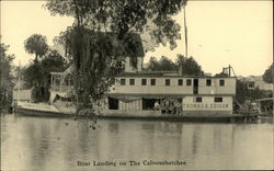 Thomas A. Edison Boat Landing on the Caloosahatchee Postcard