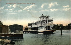 Steamer Itasca on the Water Postcard