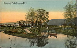 Scenic View of Dennison Park Postcard