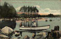 A Quiet Nook, Dodge Pond Postcard