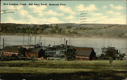 General View of Old Navy Yard Postcard