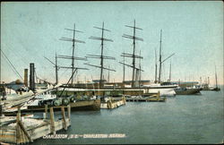 Charleston Harbor View South Carolina Postcard Postcard Postcard