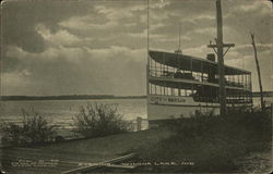 Evening on the Water Front Postcard