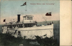 Steamer Meteor Lake Temiscaming, ON Canada Ontario Postcard Postcard Postcard