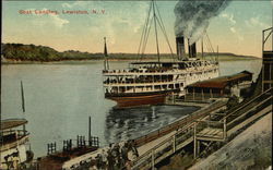 Boat Landing View Postcard