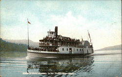 Steamer Idaho En Route to the St. Joe River Postcard