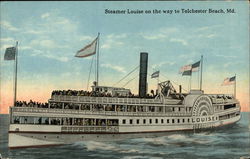 Steamer Louise on the Water Postcard