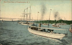 Boat Race Day Poughkeepsie, NY Postcard Postcard Postcard