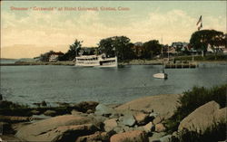 Steamer "Griswold" at Hotel Griswold Postcard