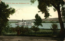 River St. John Postcard