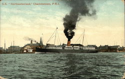 SS Northumberland Charlottetown, PE Canada Prince Edward Island Postcard Postcard Postcard