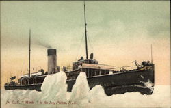 DGS "Minto" in the Ice Postcard