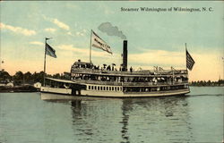 Steamer Wilmington on the Water North Carolina Postcard Postcard Postcard