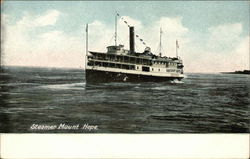 Steamer Mount Hope Postcard