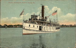 Steamer Machigonne Postcard