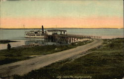 Scenic View of Doughty's Landing Long Island, ME Postcard Postcard Postcard