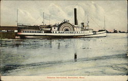 Steamer Nantucket on the Water Postcard