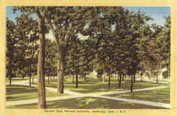 Harvard Yard, Harvard University Cambridge, MA Postcard Postcard