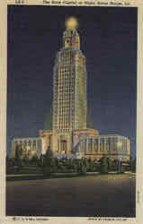 The State Capitol At Night Postcard