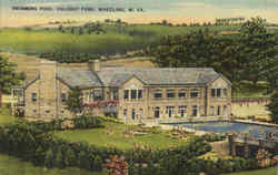 Swimming Pool, Oglelbay Park Postcard