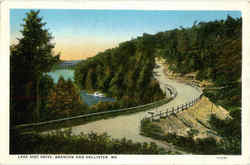 Lake Side Drive Branson And Hollister Postcard