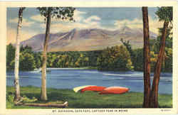 Mt. Katahdin Postcard