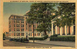 University Of Maryland Postcard