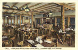 Coffee Shop Bright Angel Lodge, Grand Canyon National Park Postcard