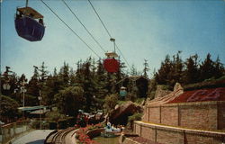 Skyway at Disneyland Postcard