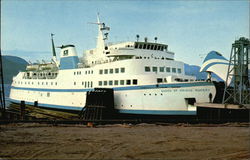 M.V. Queen of Prince Rupert, British Columbia Ferry Authority Victoria, BC Canada Postcard Postcard Postcard