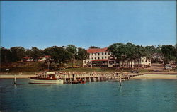 Hotel Pridwin on Peconic Bay Shelter Island, NY Postcard Postcard Postcard