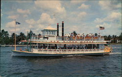 New River Queen - MIssissippi River Stern Wheeler Postcard