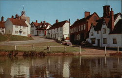 Finchingfield Viewed From The Pond United Kingdom Postcard Postcard Postcard