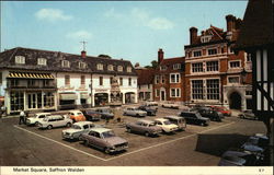 Market Square Saffron Walden, England Postcard Postcard Postcard