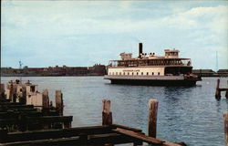 Jamestown Newport Ferry Postcard