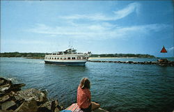 M/V "East Chop" Oak Bluffs, MA Postcard Postcard Postcard