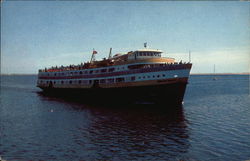 Boston Belle on the Water at Cape Cod Provincetown, MA Postcard Postcard Postcard