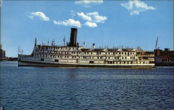 Baltimore Steam Packet Co. Steamer "City of Richmond" Maryland Postcard Postcard Postcard