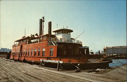 Ferry "Major General Wm. H. Hart", South Street Seaport Museum New York, NY Postcard Postcard Postcard