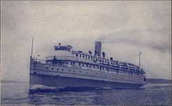 Yankee Flagship "Meteor" Steamers Postcard Postcard Postcard