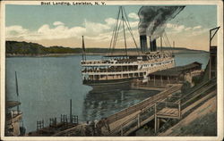 Boat Landing Postcard