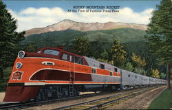 Rocky Mountain Rocket Postcard