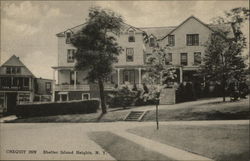 Street View of Chequit Inn Shelter Island Heights, NY Postcard Postcard Postcard