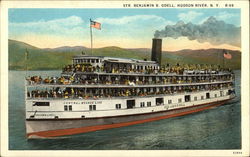 Steamer "Benjamin B. Odell" Postcard