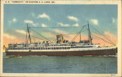 S.S. "Yarmouth" - Eastern S.S. Lines Postcard