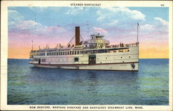 Steamer Nantucket Oak Bluffs, MA Postcard Postcard Postcard