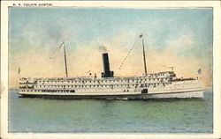 S. S. Calvin Austin Steamers Postcard Postcard Postcard