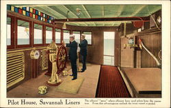 Savannah Liners - Pilot House Interiors Postcard Postcard Postcard